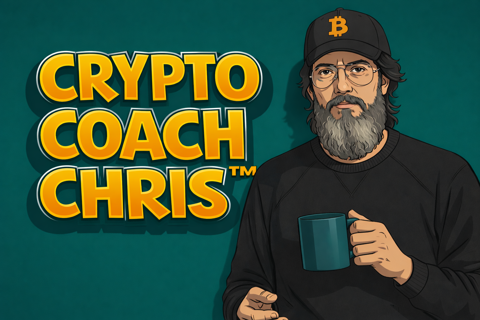 Coach Chris with coffee