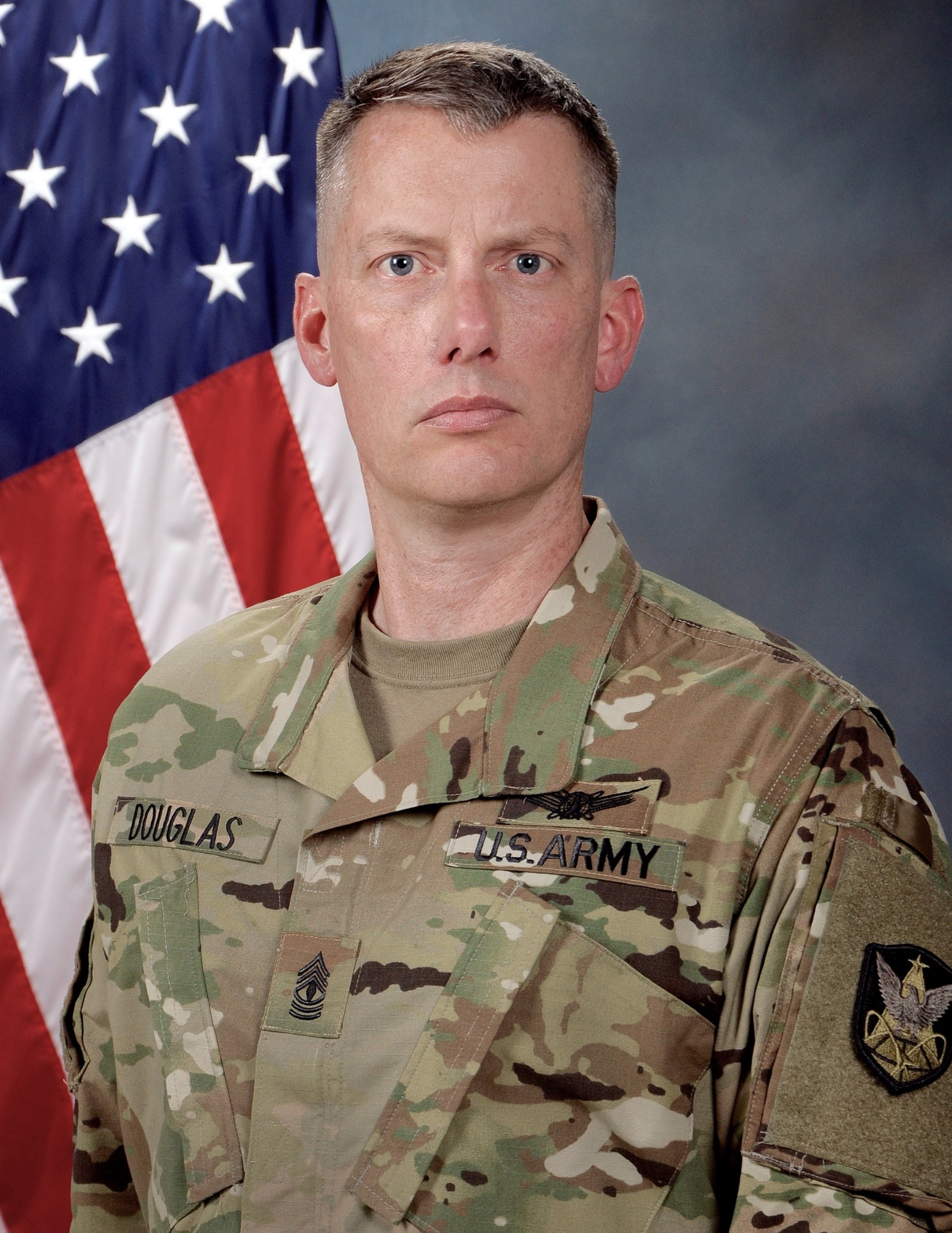 Christopher Douglas — First Sergeant, 1st Space Brigade, U.S. Army